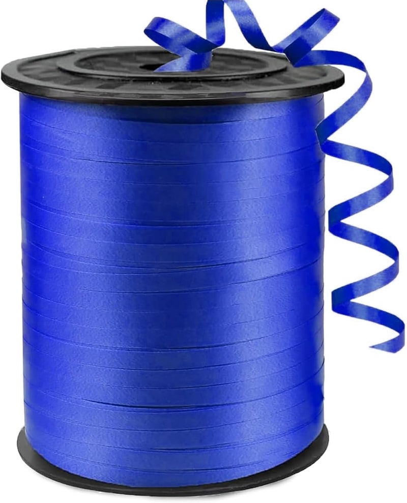 WFAUIBR 500 Yard Premium Dark Blue Curling Ribbon Balloon String,3/16" for Gift Wrapping, Balloon Ribbon,Party Birthday Wedding Decoration,Art Crafts,Florist Flowe - Image 1